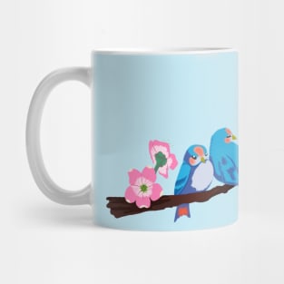 Blue Birds - Tattoo Design Mug